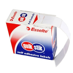 LABEL QUIK STIK DISP 10X24 WHITE   G24306