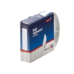 LABEL QUIK STIK DISP 13X49MM RECTANGLE WHITE DISP550   G24311