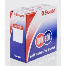 LABEL QUIK STIK DISP 24X32MM SALE PRICE BX400   G24329