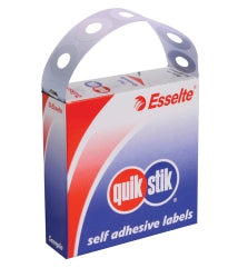 REINFORCEMENT RINGS QUIK STIK PLASTIC WHITE 200'S   G24416