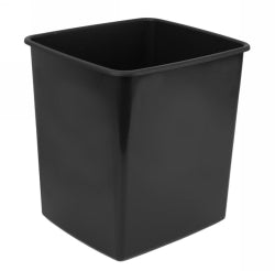 BIN WASTE ITALPLAST 15L FIRE RETARDANT BLACK   G24650