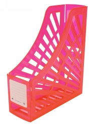 MAGAZINE STAND ITALPLAST NEON RED   G24662