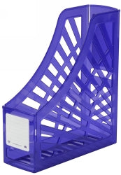 MAGAZINE STAND ITALPLAST TINTED PURPLE   G24666