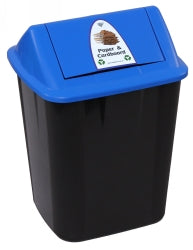 WASTE SEPARATION BIN ITALPLAST 32L PAPER AND CARDBOARD   G24674