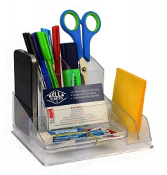 DESK ORGANISER ITALPLAST CLEAR   G24690