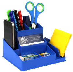 DESK ORGANISER ITALPLAST BLUEBERRY   G24692