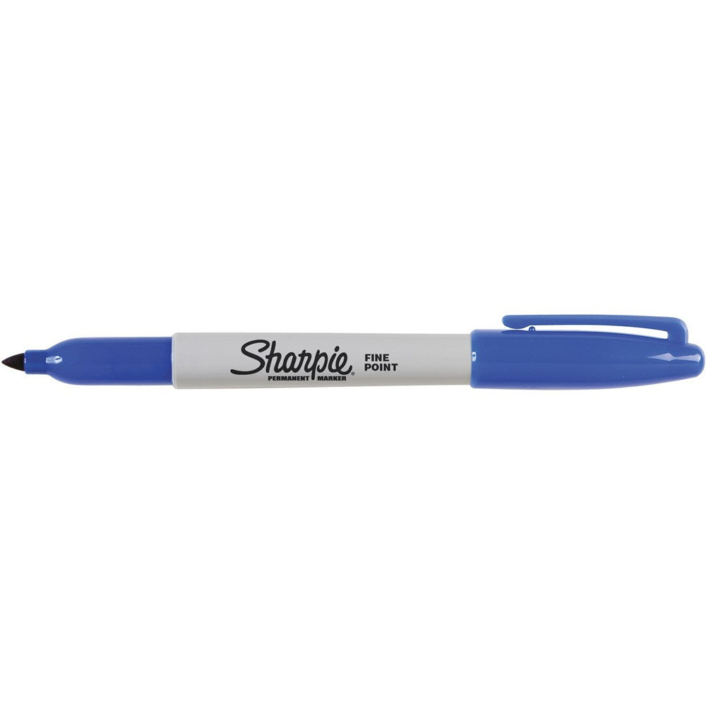 MARKER SHARPIE PERMANENT FINE 1.0MM BLUE (B/C ON ITEM)   G25042