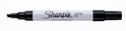 MARKER SHARPIE PERMANENT BROAD CHISEL BLACK BX12   G25052