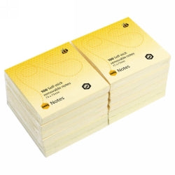 MARBIG 75x75 NOTES YELLOW   G25142