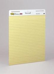 EASEL PAD POST-IT 561 635X762MM LINED YELLOW   G25336