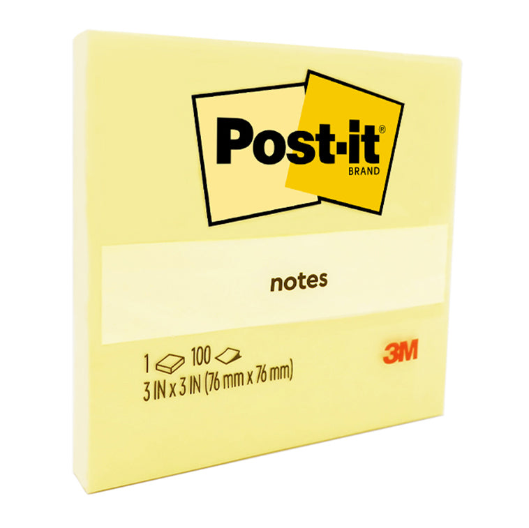 NOTES POST-IT 654 76X76MM YELLOW PK12   G25910