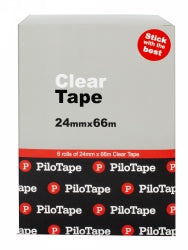 TAPE CLEAR PILOTAPE 24MMX66M BX6   G26007