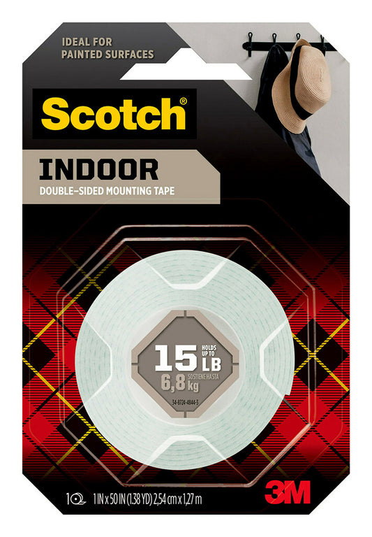 TAPE MOUNTING SCOTCH 114 25.4MMX1.3M PK6   G26099