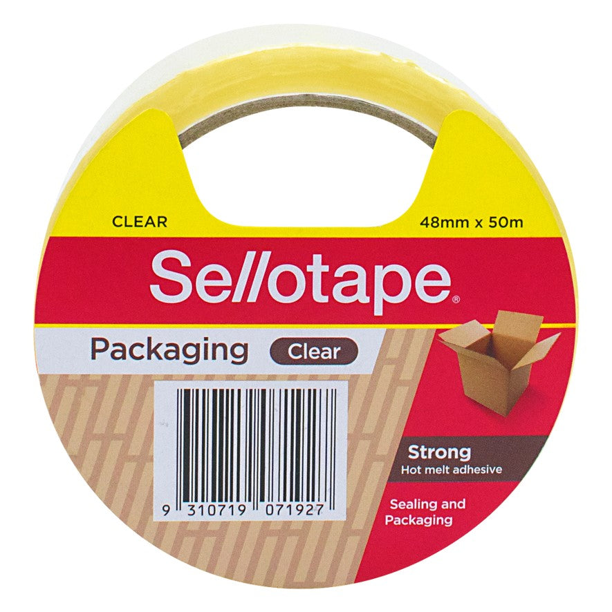 TAPE PACKAGING SELLO 48MMX50M CLEAR   G26151