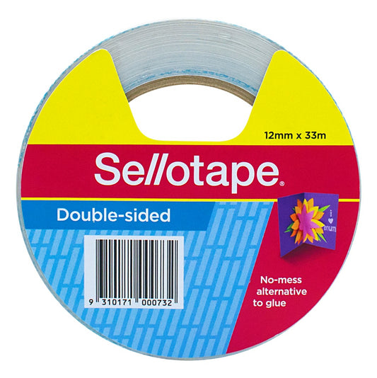 TAPE DOUBLE SIDED SELLO NO.404 12MMX33M   G26158