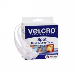 VELCRO SPOT HOOK & LOOP 22MM  62 DOTS BOXED   G26174