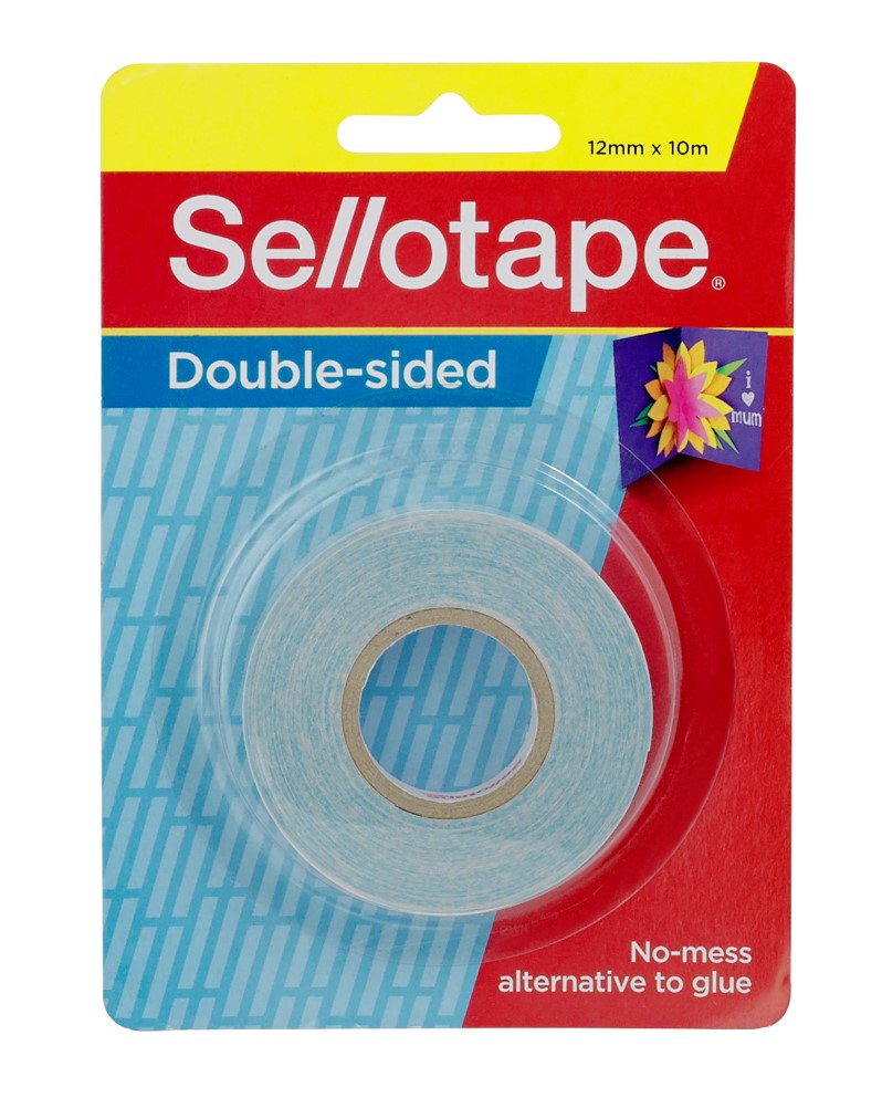 TAPE DOUBLE SIDED SELLO NO.104 12MMX10M   G26189