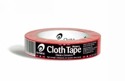 TAPE CLOTH WOTAN OLYMPIC 25MMX25M RED   G26332