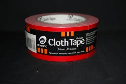 TAPE CLOTH WOTAN OLYMPIC 50MMX25M RED   G26344