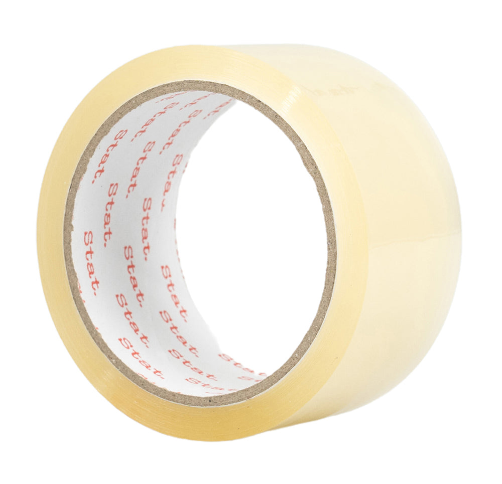 TAPE PACKAGING STAT 48MMX50M CLEAR   G26403