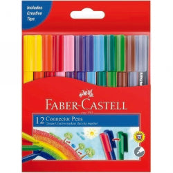 MARKER FABER-CASTELL CONNECTOR PENS WLT12   G26680