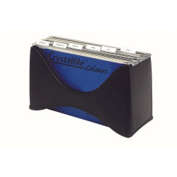 DESKTOP FILER CRYSTALFILE ENVIRO BLACK   G26698