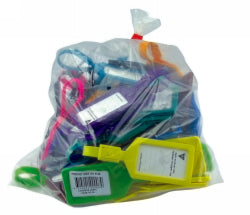LUGGAGE LABEL KEVRON PLASTIC   G27535