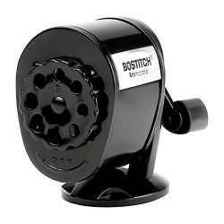 PENCIL SHARPENER BOSTITCH ANTIMICROBIAL MANUAL BLACK   G28019