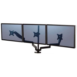 MONITOR ARM FELLOWES PLATINUM SERIES TRIPLE BLACK   G28953