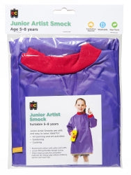 ART SMOCK EC JUNIOR ARTIST FOR AGES 4-8 PURPLE   G29580