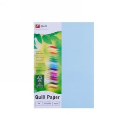 PAPER QUILL A4 80GSM POWDER BLUE PK500   G29740