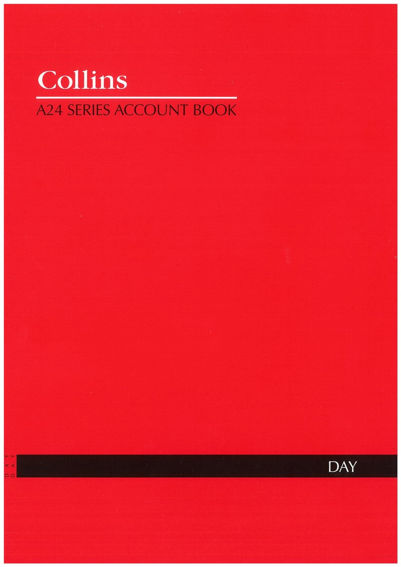 ACCOUNT BOOK COLLINS A24 DAY   G30201