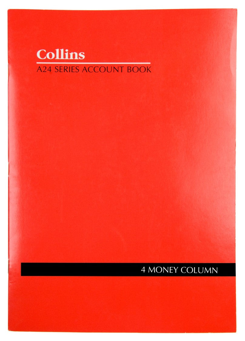 ACCOUNT BOOK COLLINS A24 4MC   G30204