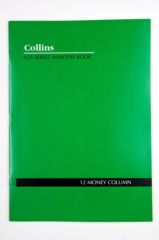 ACCOUNT BOOK COLLINS A24 12MC   G30212