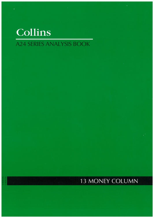 ANALYSIS BOOK COLLINS A24 13MC   G30213