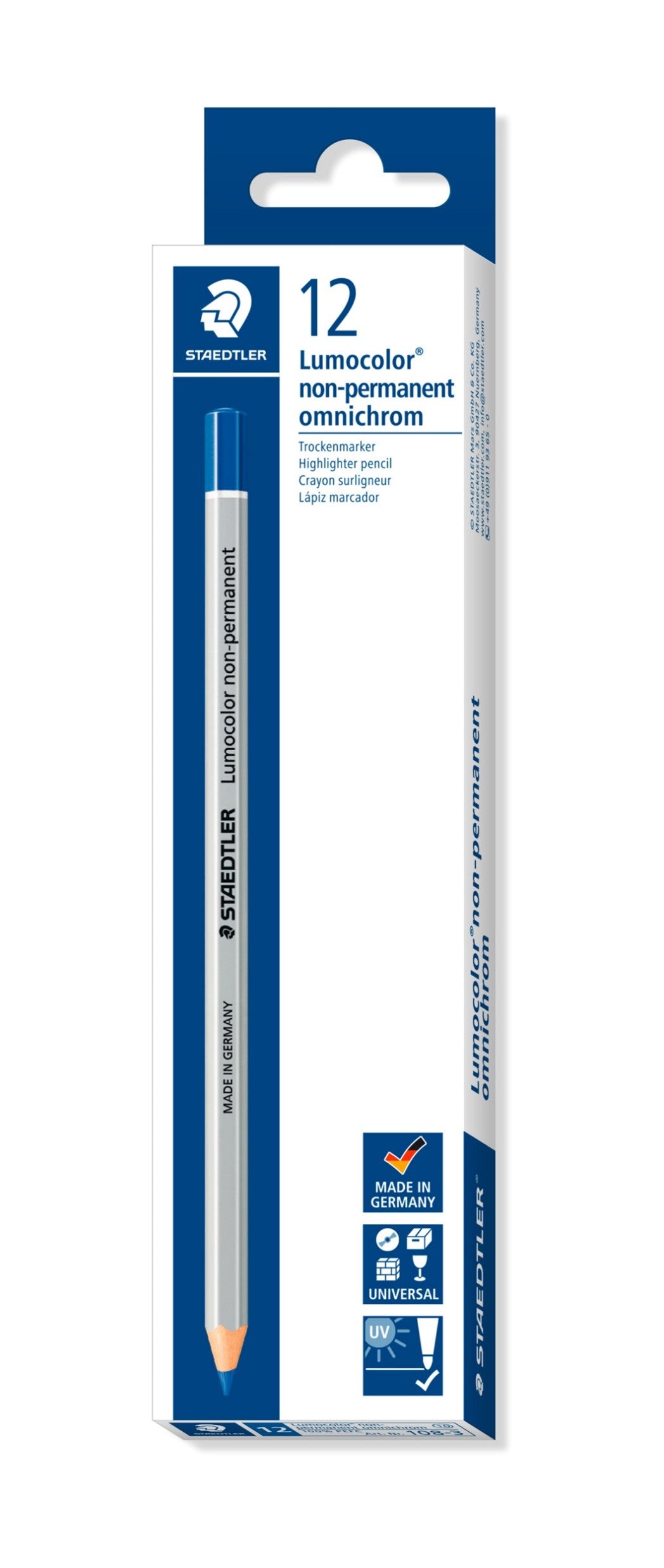 PENCILS STAEDTLER 108-3 OMNICHROM BLUE   G30215