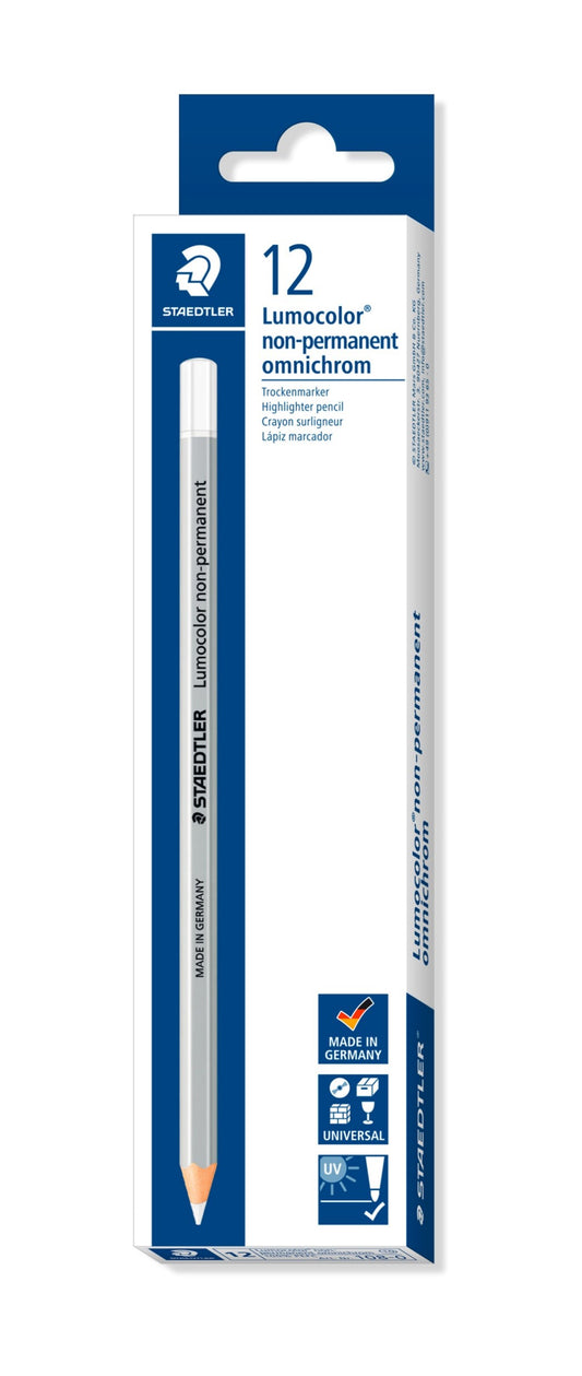 PENCILS STAEDTLER 108-0 OMNICHROM WHITE NON PERM   G30219