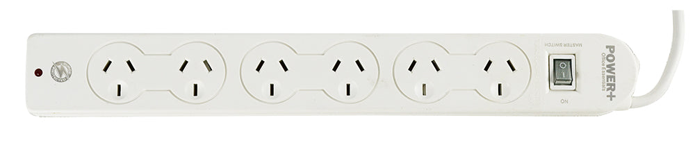 POWERBOARD 6 OUTLET WITH OVERLOAD PROTECTION/MASTER SWITCH   G30770