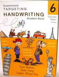 SP- TEXTBOOK TARGETING HANDWRITING QLD YEAR 6  Special Order Only G32645