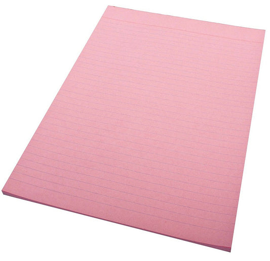 OFFICE PADS QUILL A4 BOND RULED PINK 70GSM 70LF   G33000