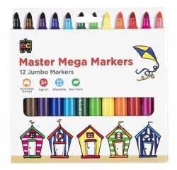 MARKER EC MASTER MEGA 5.8MM WASHABLE PK12   G33239