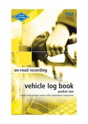 VEHICLE LOG BOOK ZIONS POCKET PVLB   G33716