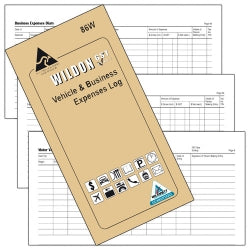 VEHICLE & BUSINESS LOG BOOK WILDON 86W   G33718