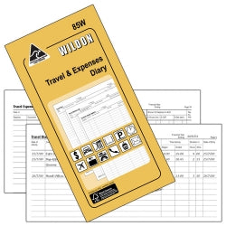 VEHICLE TRAVEL & EXPENSE DIARY WILDON 85W   G33720