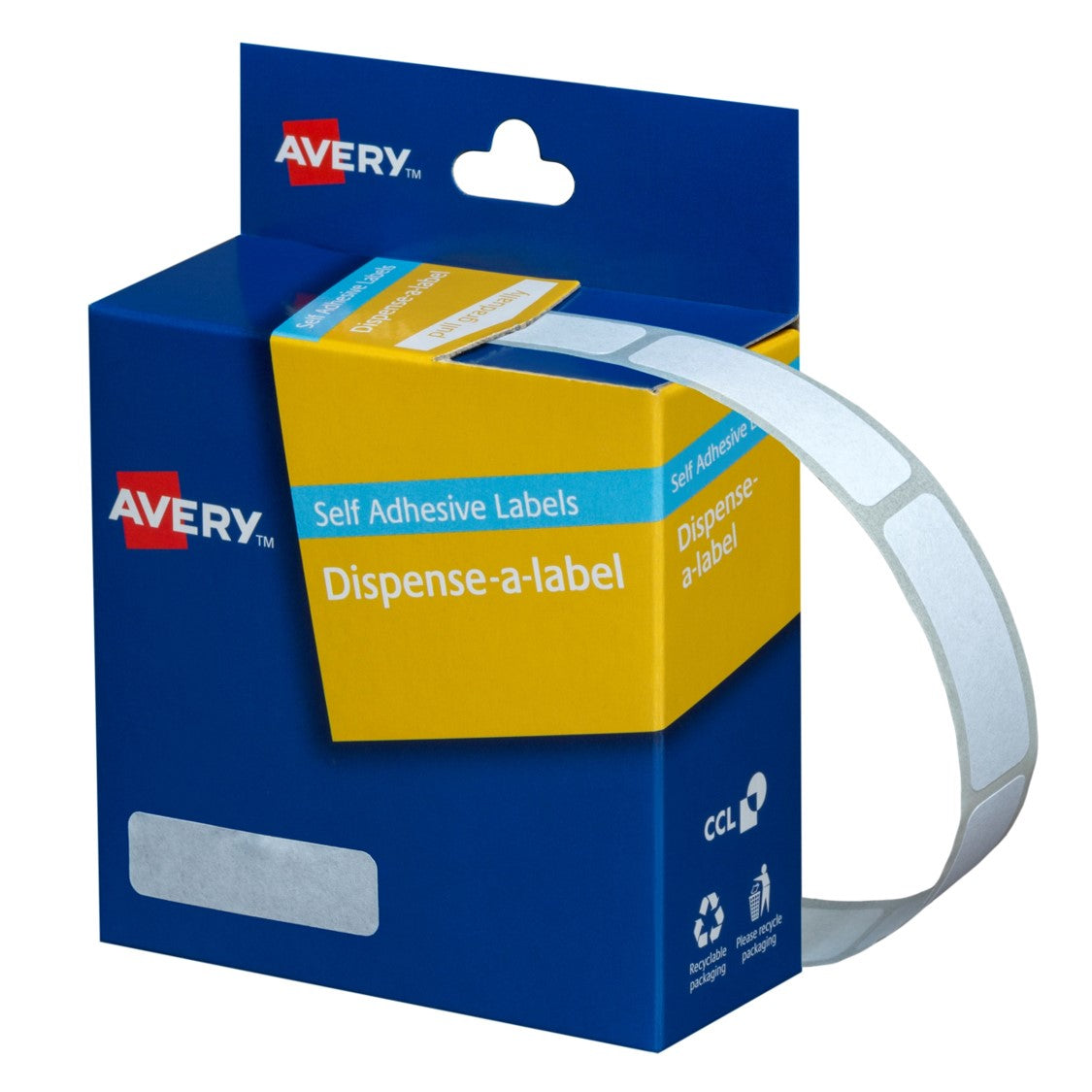 AVERY DISPENSER MR1034 LABEL WHITE 750   G33835