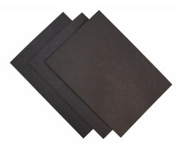 CARDBOARD QUILL 510X635MM 210GSM BLACK PK50   G33989