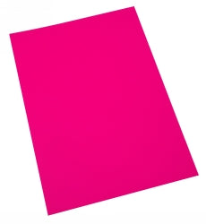 CARDBOARD QUILL 510X635MM 230GSM FLUORO PINK PK25   G34005