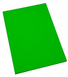 CARDBOARD QUILL 510X635MM 230GSM FLUORO GREEN PK25   G34055