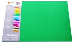 CARDBOARD QUILL A3 210GSM EMERALD PK25   G34185