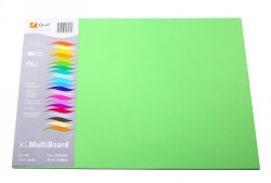 CARDBOARD QUILL A3 210GSM LIME PK25   G34187